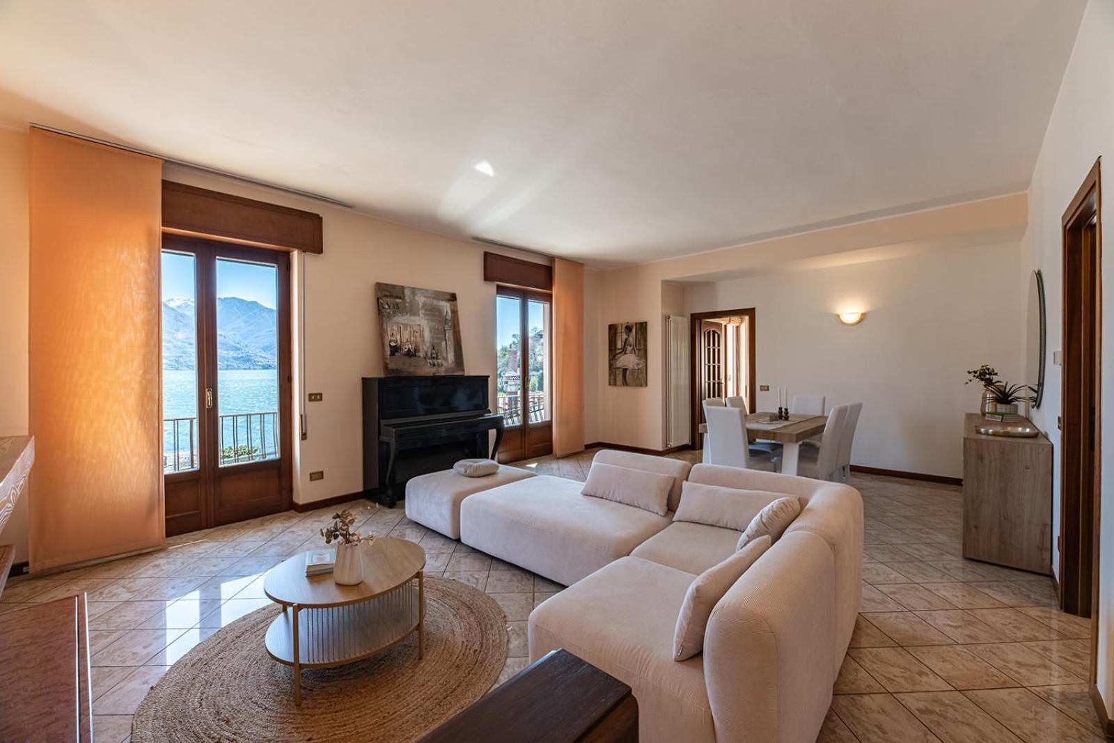 Appartamento Bellavista - Lake Como View - Near The Beach Кремия Экстерьер фото